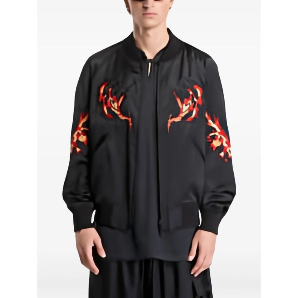 Y-3 Black Jackets - Bomber Jackets Men